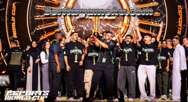 Team Falcons Pertahankan Dominasi, Juara Lagi di Esports World Cup 2025