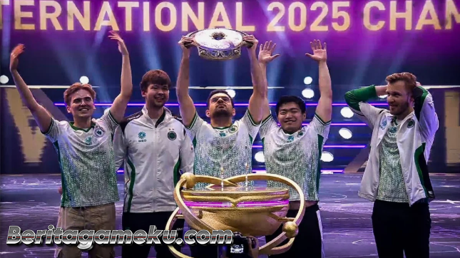 Team Falcons Juara TI14: Comeback Epik, Angkat Aegis di Hamburg, Pecahkan Rekor Dunia