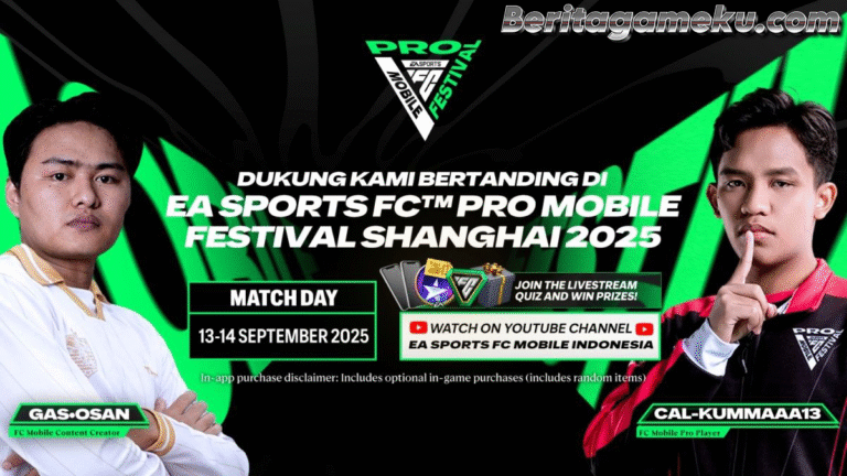 Kuma dan Osan Siap Mengibarkan Merah Putih di EA SPORTS FC™ Pro Mobile Festival 2025 Shanghai
